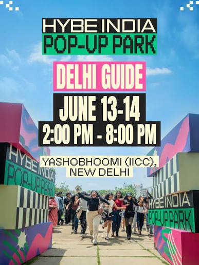 The Hybe India POP-UP Park